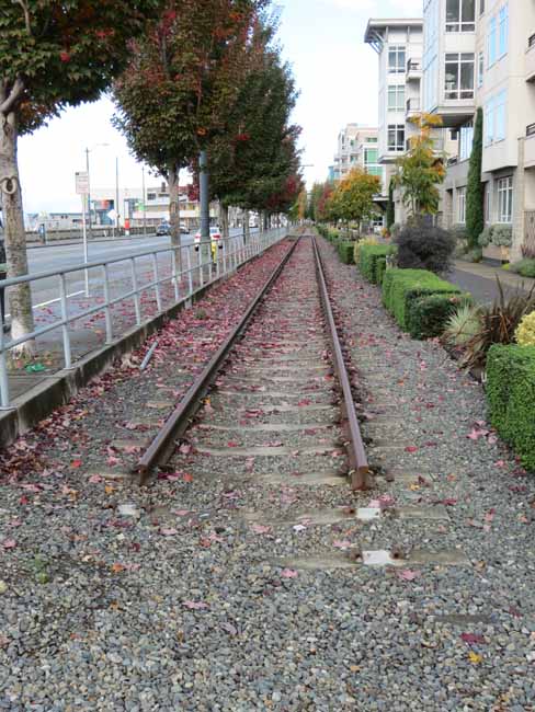 Seattle tram - end of the line